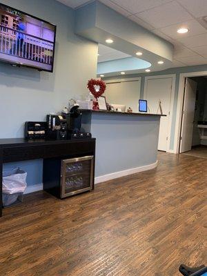 Always beautiful front reception desk