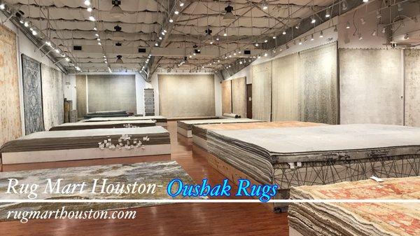 Visit Rug Mart in Houston Stocking large selection of Handcrafted Oushak Rugs / Carpets Available in sizes from 6x9 to 12x18 & Custom Sizes.