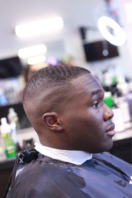 High skin fade