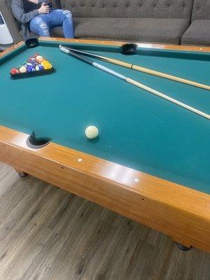 Pool table