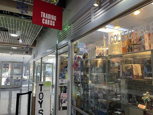 Exterior of Japantown Collectibles in the Japan Center Mall in San Francisco.