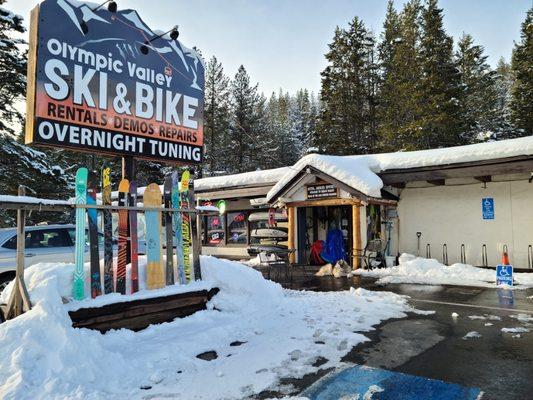 The last independently owned ski shop in Olympic Valley!