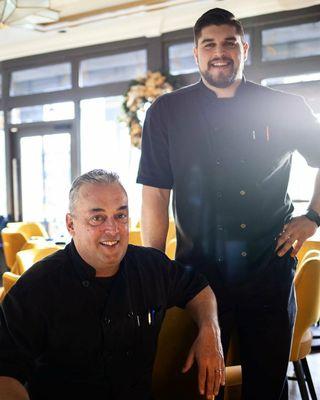 Chef Paul Gstrein and Sous Chef (Son) Nick Gstrein, our talented and dynamic Duo!