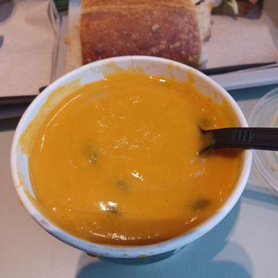 Acorn squash soup