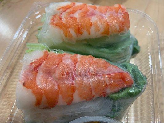 Shrimp fresh rolls