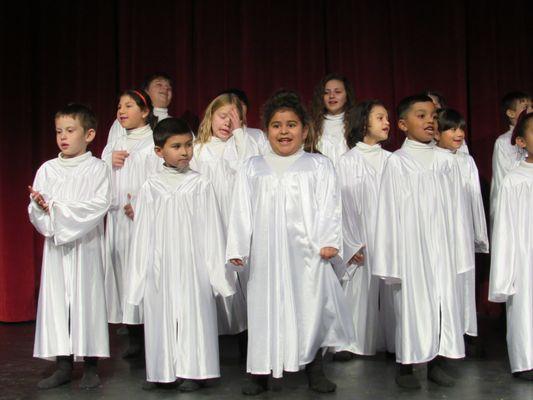 This choral ensemble won our hearts at our Annual Christmas Show