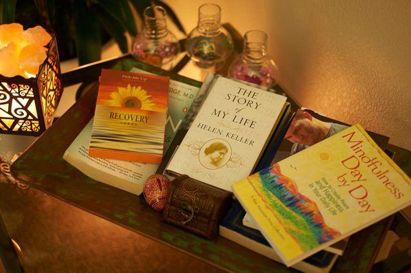 Library in Serenity room.