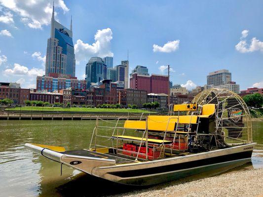 Airboat 1 downtown Nashville