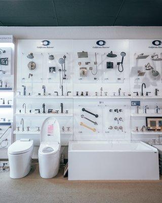 Bathroom showroom