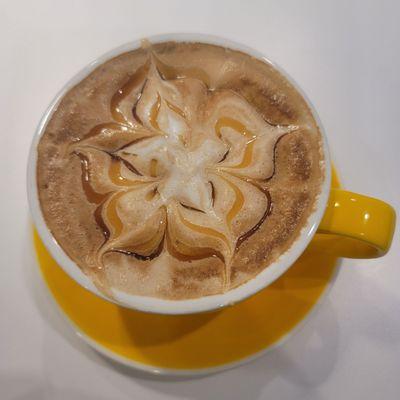 Caramel latte