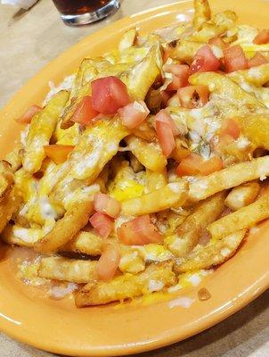 Green chili cheese fries awesome