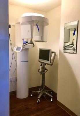 CBCT machine and digital intraoral scanner