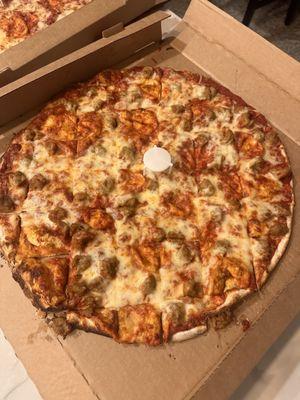 Sausage Pizza XL