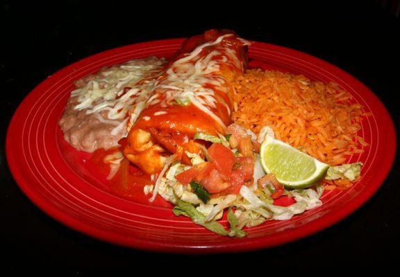 Shrimp Chimichanga