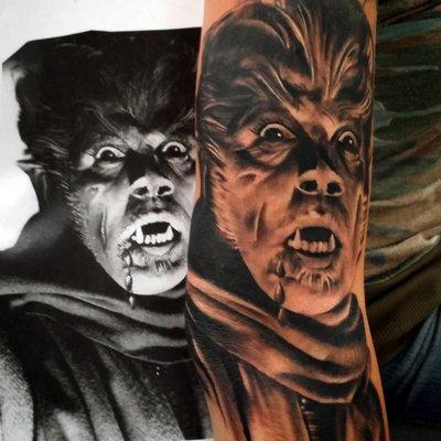 #horrorsleeve done by @inkbyjohnnyg