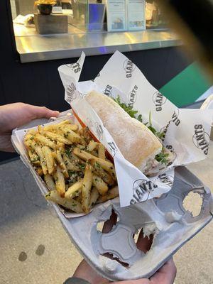 Garlic fries - similar to what Gilroy Garlic Fries offers