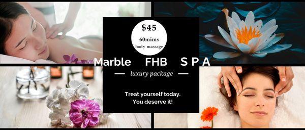 Marble FHB SPA-Combine Aromatherapy  with Acupressure Points