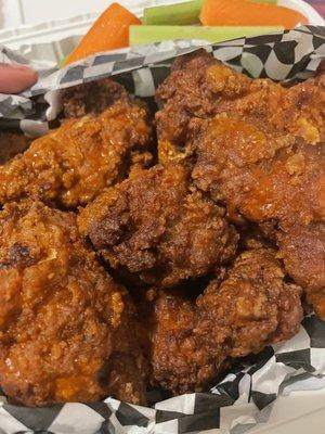 Buffalo Chicken Wings Basket