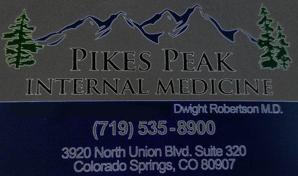 Feel free to call us or visit our web site at: http://pikespeakinternal.com/