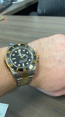 Sea dweller two tone