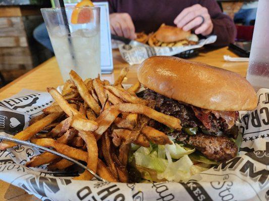 The Jalapeño burger