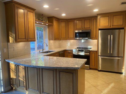 Granite countertop