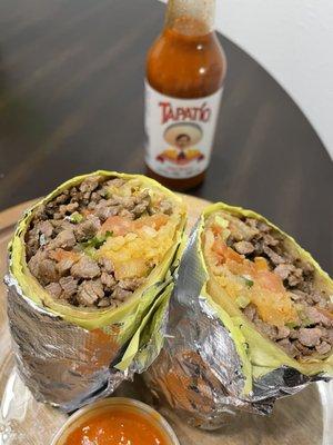 Best burrito in the area!!!