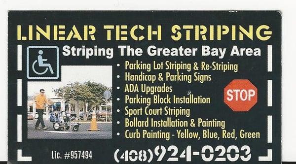 Linear Tech Striping