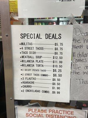 Specials