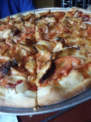 Cajun pizza