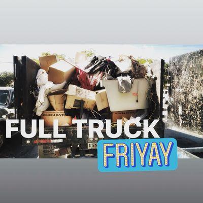 Full Truck Everyday!!! Dump Squad Junk Removal Fort Lauderdale