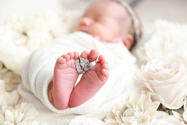 Newborn feet