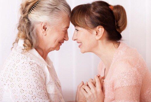 Mother and daughter