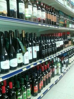 Large selection of Wine