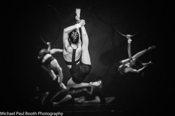 Lyra classes at San Diego Circus Center. Photo from our 2018 winter show: ParaSoul