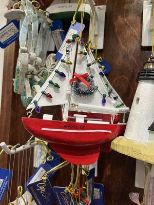 Sailboat ornament