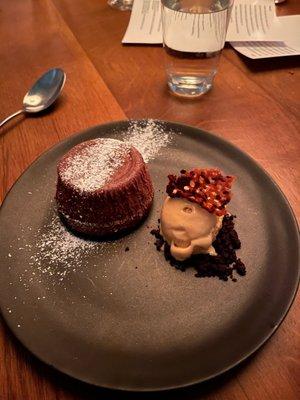 Molten Chocolate Cake