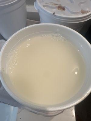 Refresco horchata