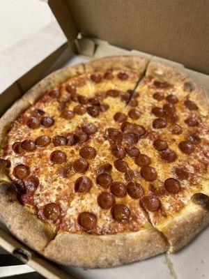 Pepperoni pizza