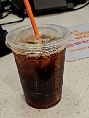 Black iced coffe