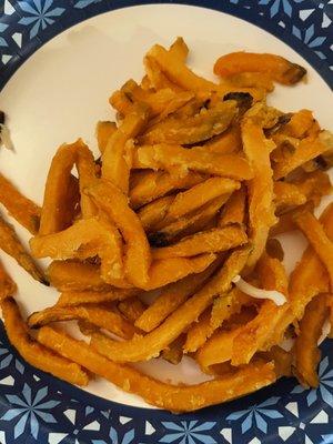 Sweet potato fries soggy