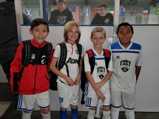 These kids have been going to Las Vegas Indoor Soccer for as long as they could walk!.