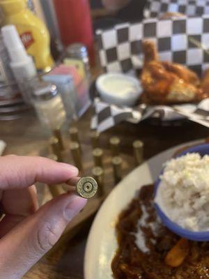 Wings, BBQ, and bullets