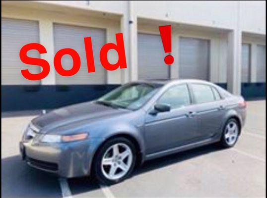 Just sold! Clean low mileage Acura TL with only 80k miles for an 04!