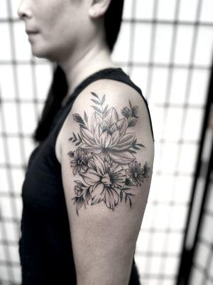 Floral Tattoo by Pepe