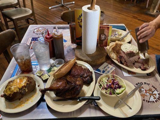 Lunch at Jimmy's BBQ