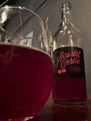 Scarlet Cerise  Sour Beer infused with Bing Cherries