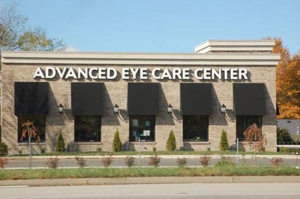 new free standing building for Advanced Eye Care Center