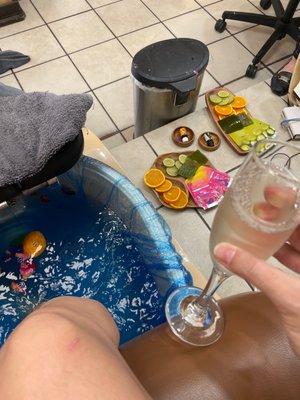 Rose Special Pedicure