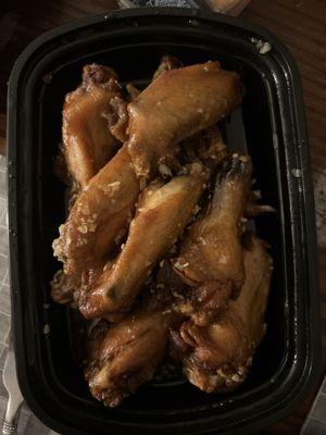 Honey garlic wings